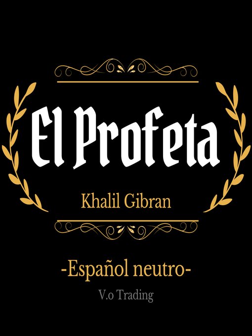Title details for el profeta by Khalil Gibran - Available